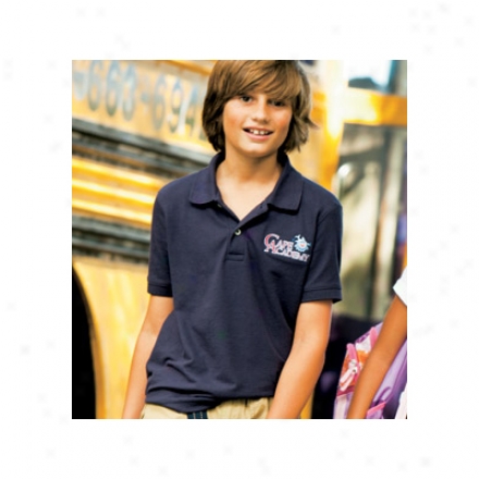 Boys Essential Blended Pique Polo