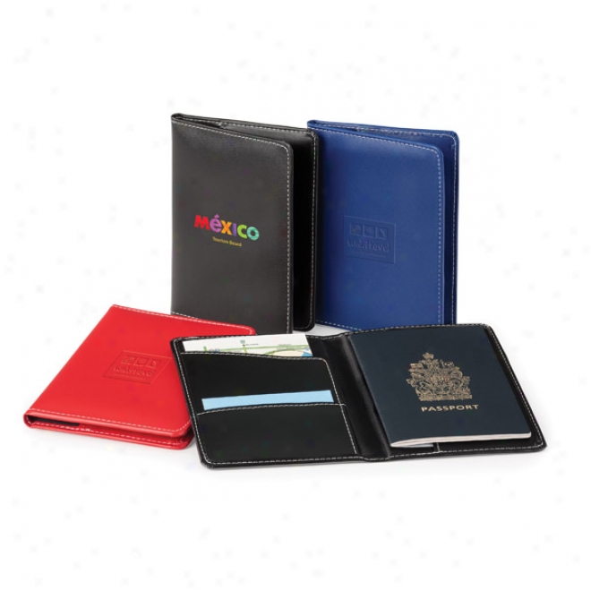 Bradford Passport Holder - 4 3/8" X 5 7/8"