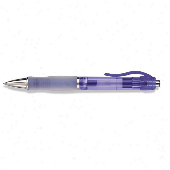 Breeze Gel Pen, Trans Barrel