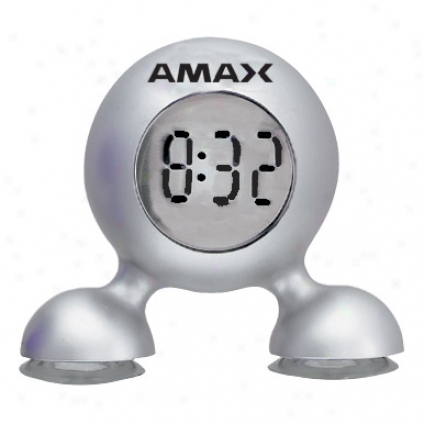 Bubble - Bubble Clock With Suction Feet That Adheres To Any Flat Surface