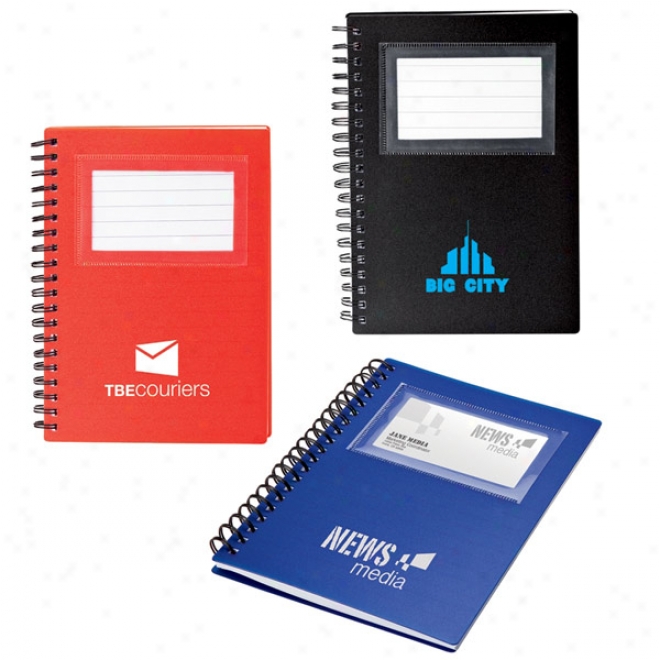 Business Card Holder Notepad