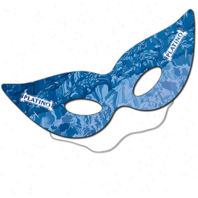 Cat's Eyes - Mask With Elastic String, Made From High Density White Poster Board