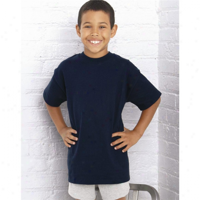 Champion - Youth Short Sleebe Tagless T-shirt