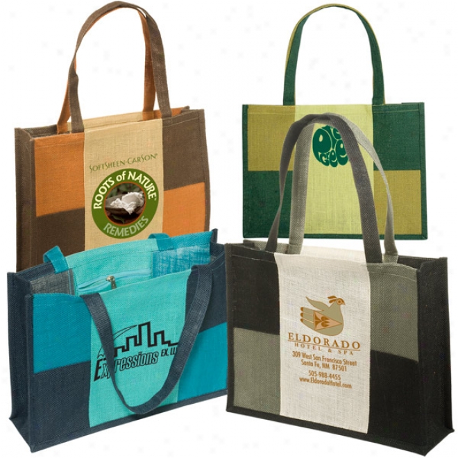 City Square Jute Tote