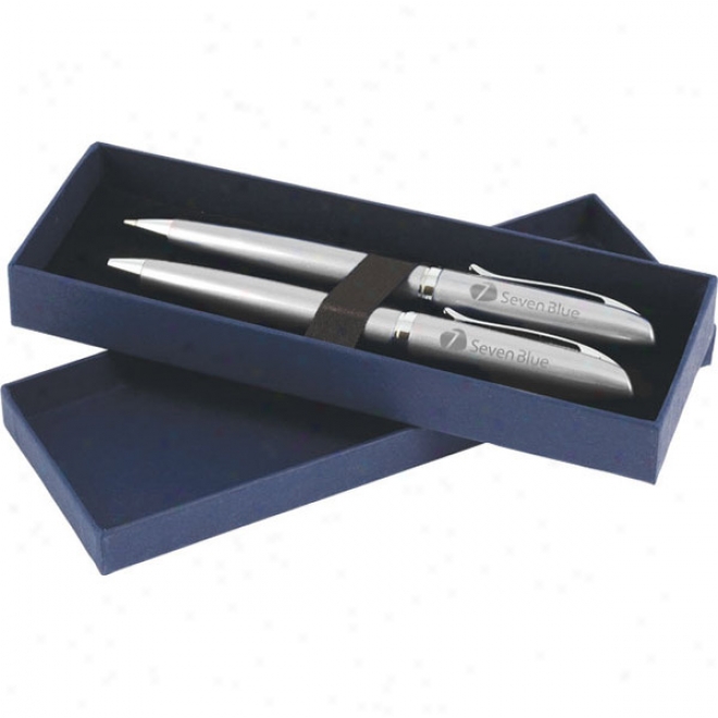 Class Act Ball Pen And Pencil Gift Set