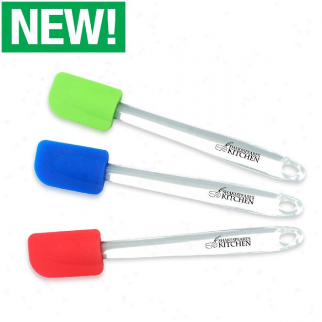 Clear Handle Silicone Spatula