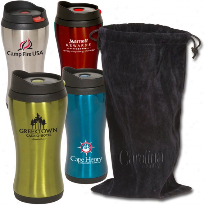 Click 'n Sip Tumbler With Pouch