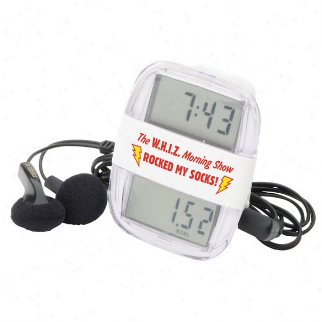 Clock Rocker Radio Pedometer