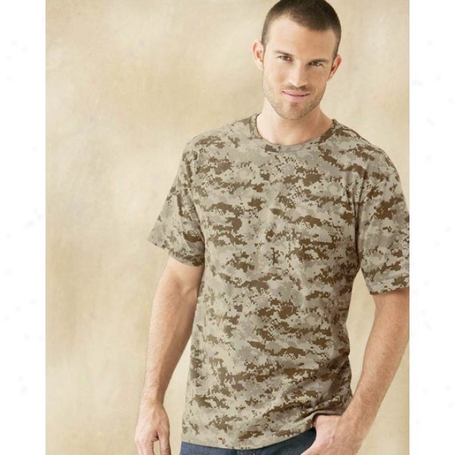 Digest V Camkuflage Sh0rt Sleeve T-shirt