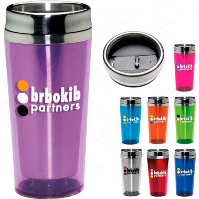 Colored Acrylic Tumbler - 16 Oz