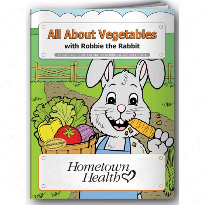 Coloring Book: All About Vegetables