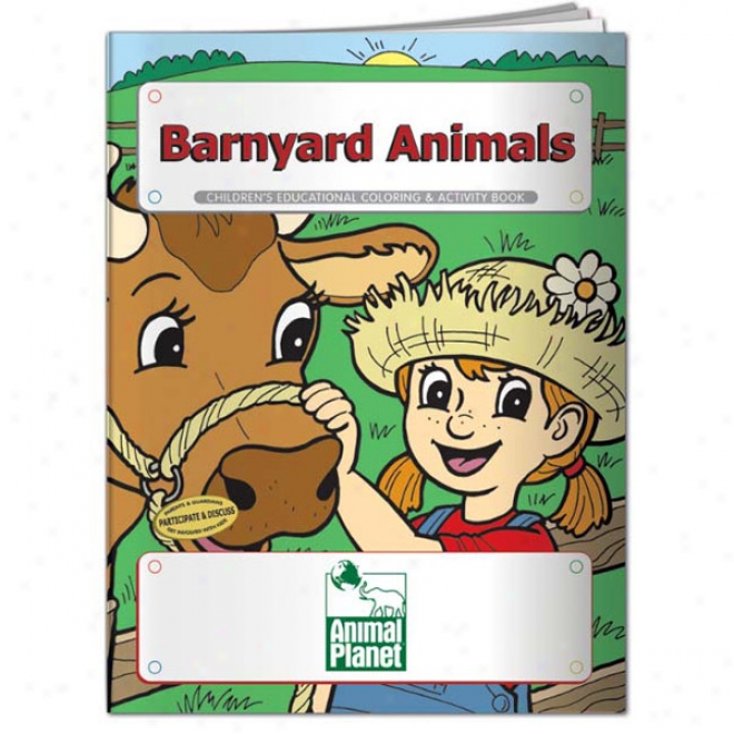 Coloring Book: Barnyard Animals