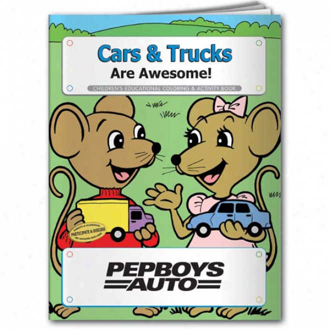 Coloring Book: Cars & Trucks