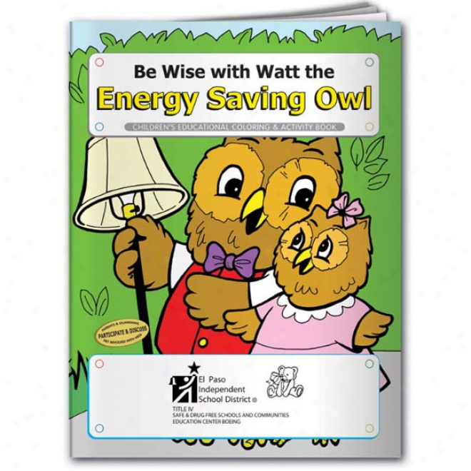 Coloring Main division: Energy Saving Owl