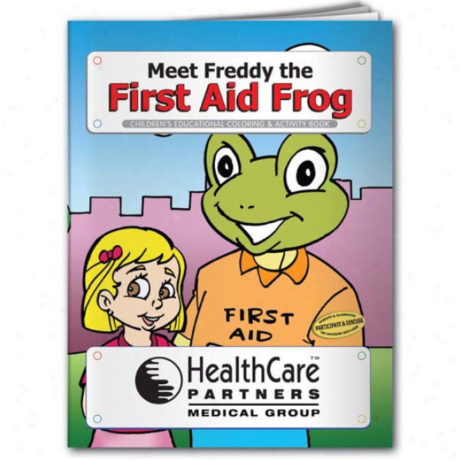 Coloring Book: First Aid Frog