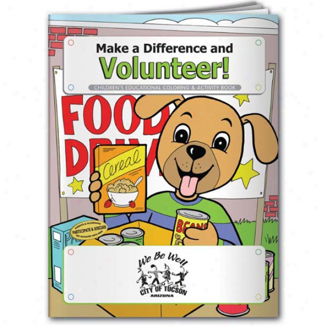 Coloring Book: Make A Difference And Offer