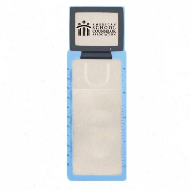 Computer Bookmark Magnifier - Blue