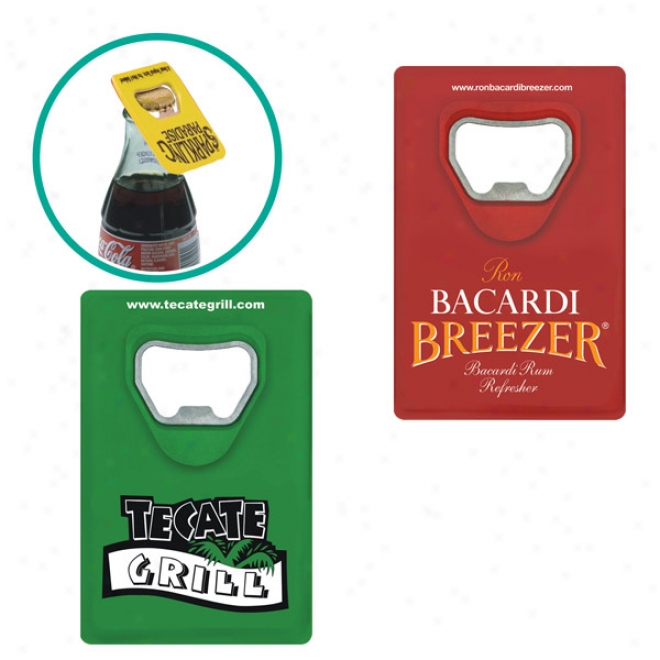 Credit Card Bottle Opener