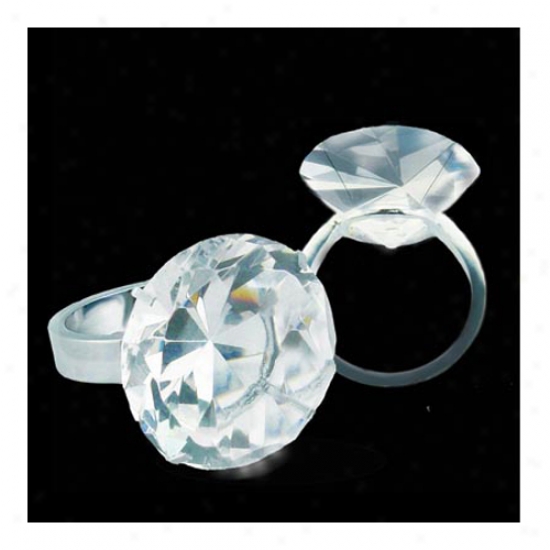 Crystal Diamond Ring Paperweight