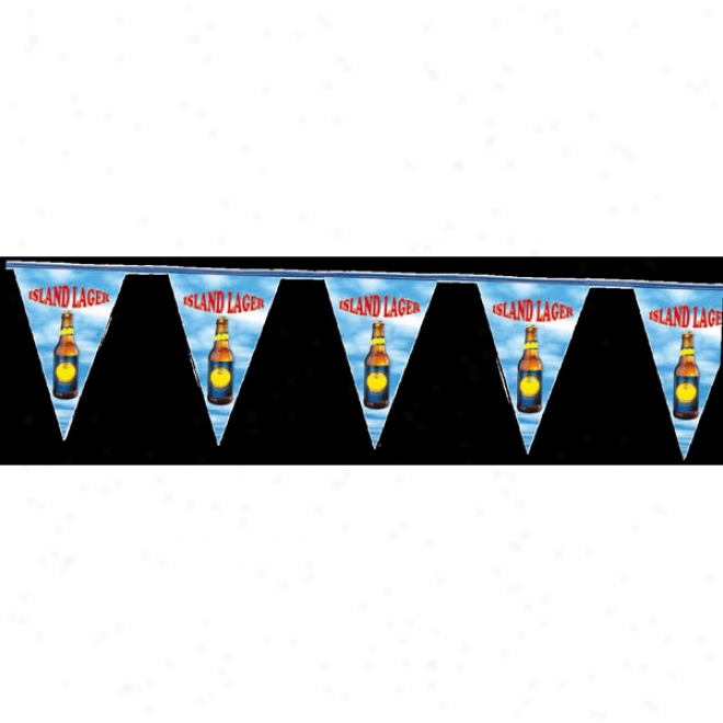 Custom Pennants, Triangles, 60ft-24 Pennants Per String, 1 Sided Print