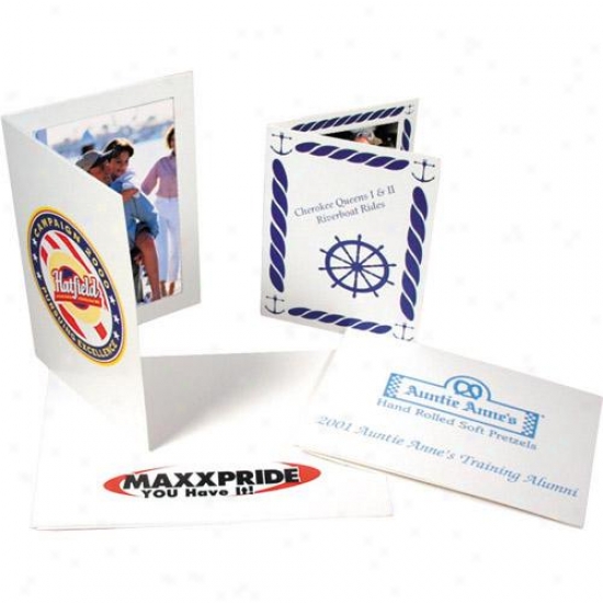 Custom Printed Paper Photo Frame And Folders, 5" X 7"