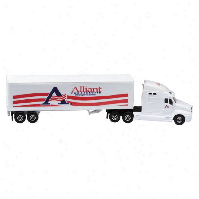 Die Cast Conventional With Trailer (1:64 Scale)