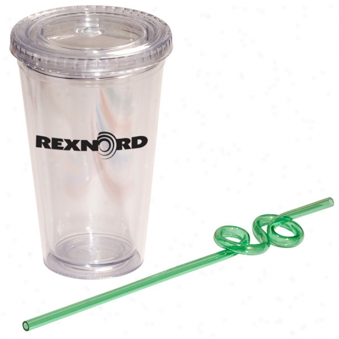 Dollar Sign Kfay Straw Sipper