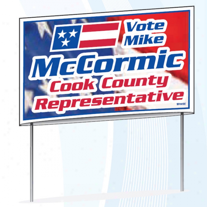 Double-sided Yard Signs