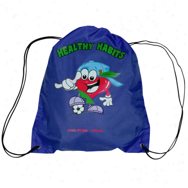 Drawstring Backpack - Digital Imprint