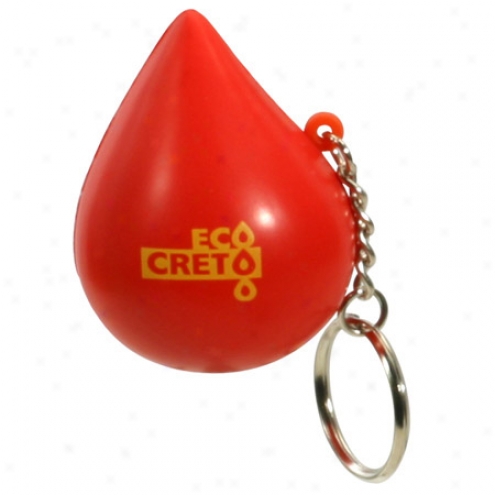 Droplet Key Chain