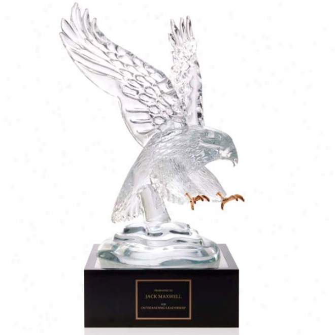 Eagle Award With 4" Lighted Pedestal