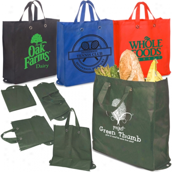 Eco-green Re-usable Shopper - 80gsm