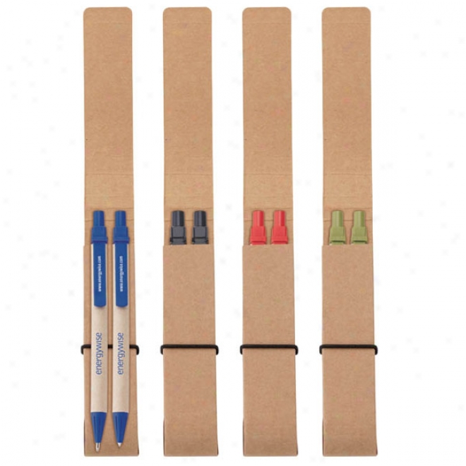 Ecologist Pen & Pencil Set