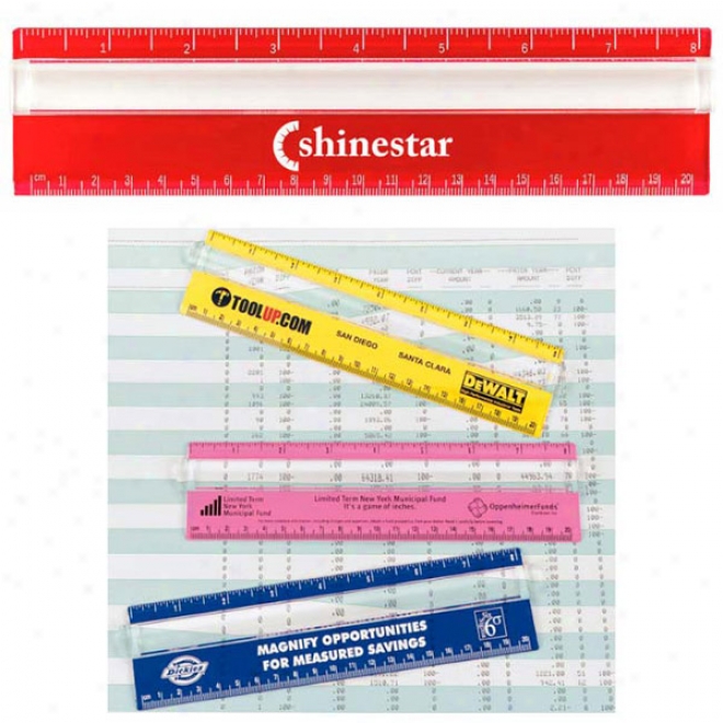 Eight-inch Measureview Ruler