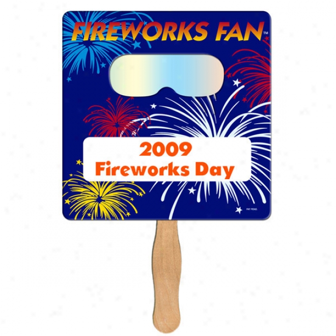 Fireworks Fans  - Square - Fireworks Fan Has Specially Treated Lenses Which Enhance Whole Fireworks Shows