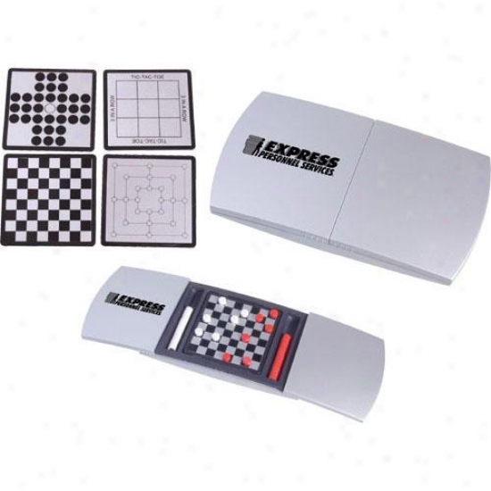 Five In One Magnetic Travel Game Set