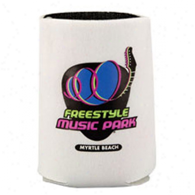 Foam-zone Collapsible Can Cooler With 4 Color Process Printing