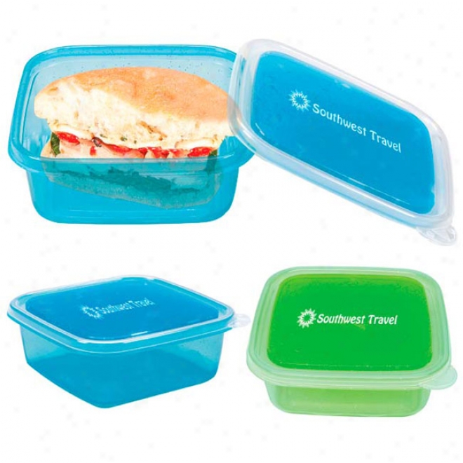Freezable Gel Lid Storage Container