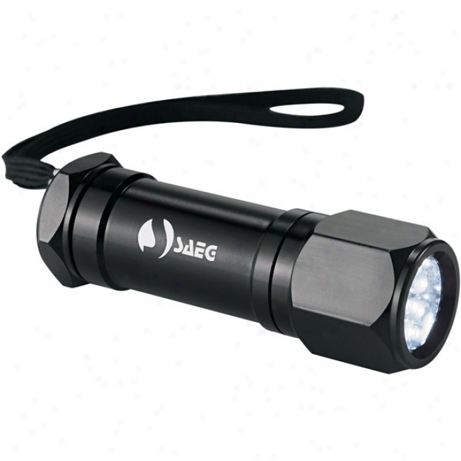 Garrity 8 Led. Alum Superbright Flashlight