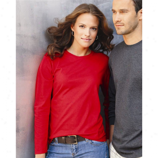 GildanＸ Ladies' Ultra Cotton Long Sleeve T-shirt