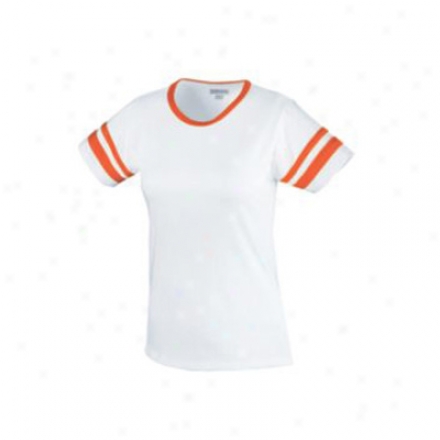 Girls Cotton Spandex Camp Tee