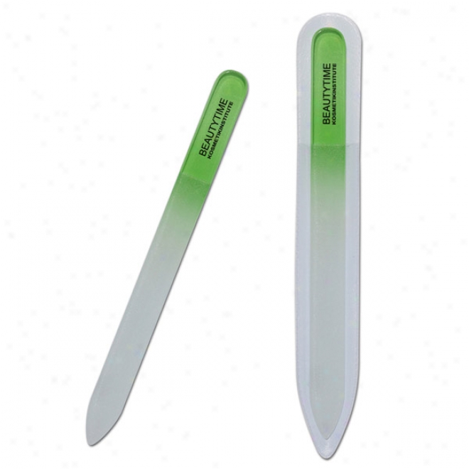 Glass Nail File In Vinyl Sleeve