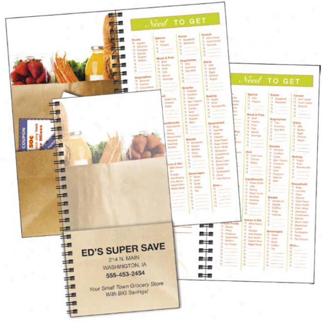 Grocery Shopper Notebook