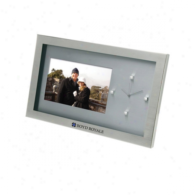 Guerrero - 6" X 4" Photo Frame & Clock