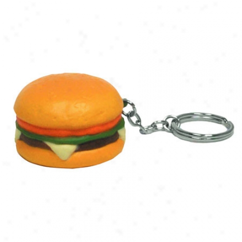 Hamburger Key Chain