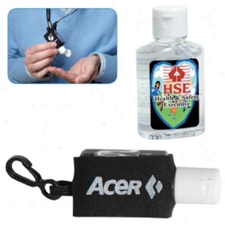 Hand Sanitizer Neoprene Sleeve W/sanitizer Included
