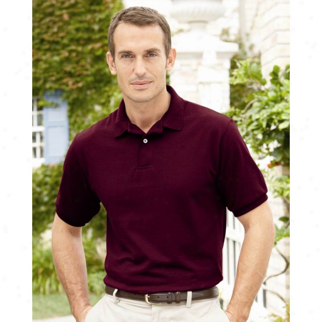 Hanes Stedman Blended Jersey Sport Shirt