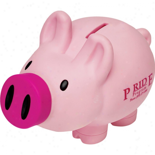 Happy Pig Shape Bank