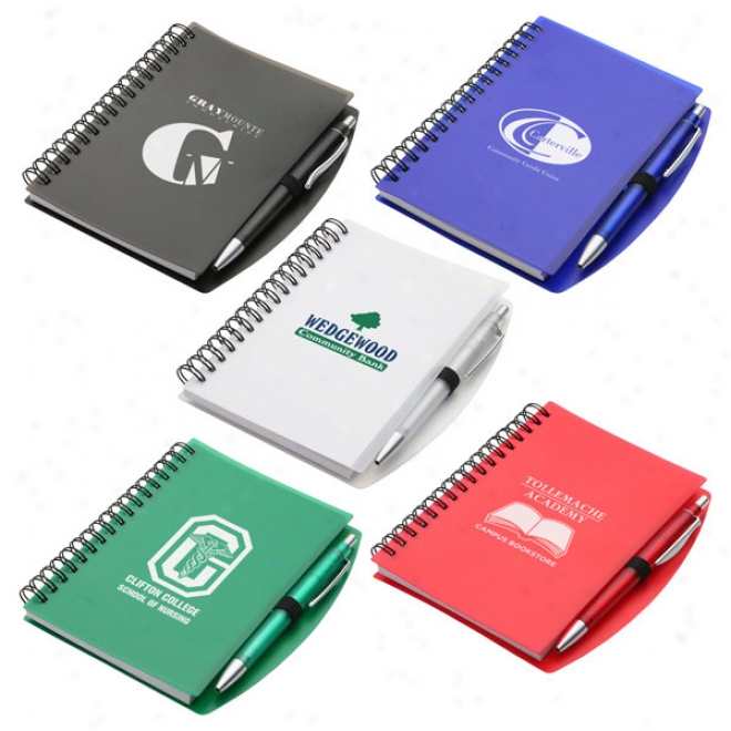 Hardcover Notebook & Pen Set