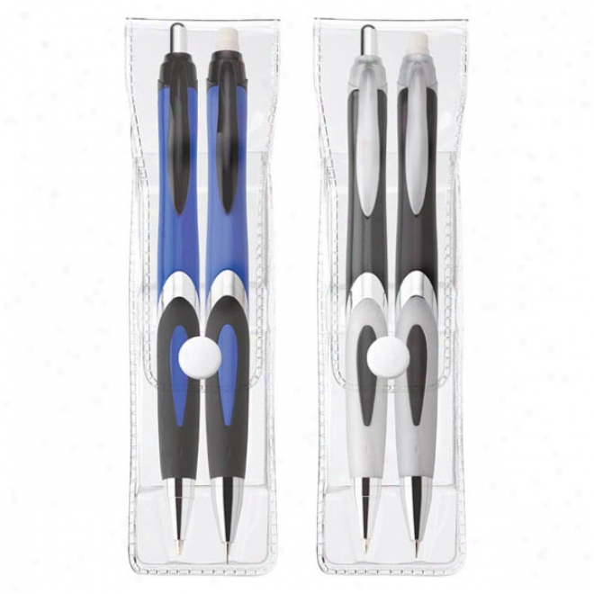 Hekix-eco Pen & Pencil Set